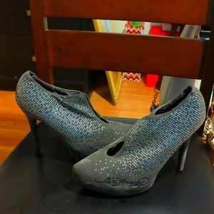Ed. Hardy heels